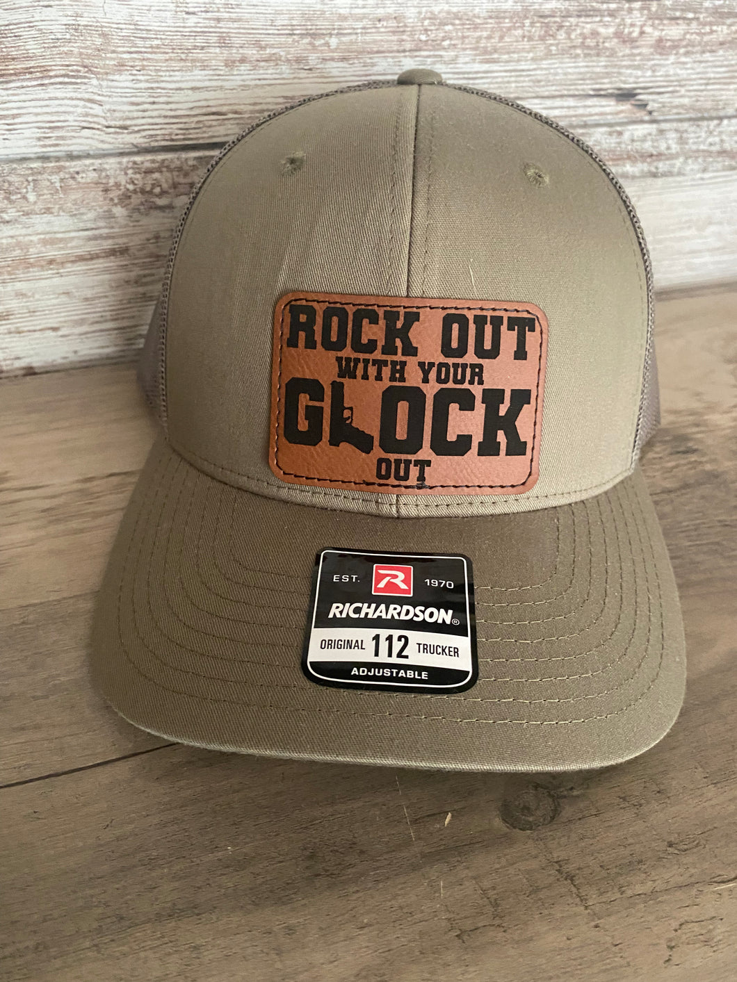 Rock Out With Your Glock Out Patch Hat