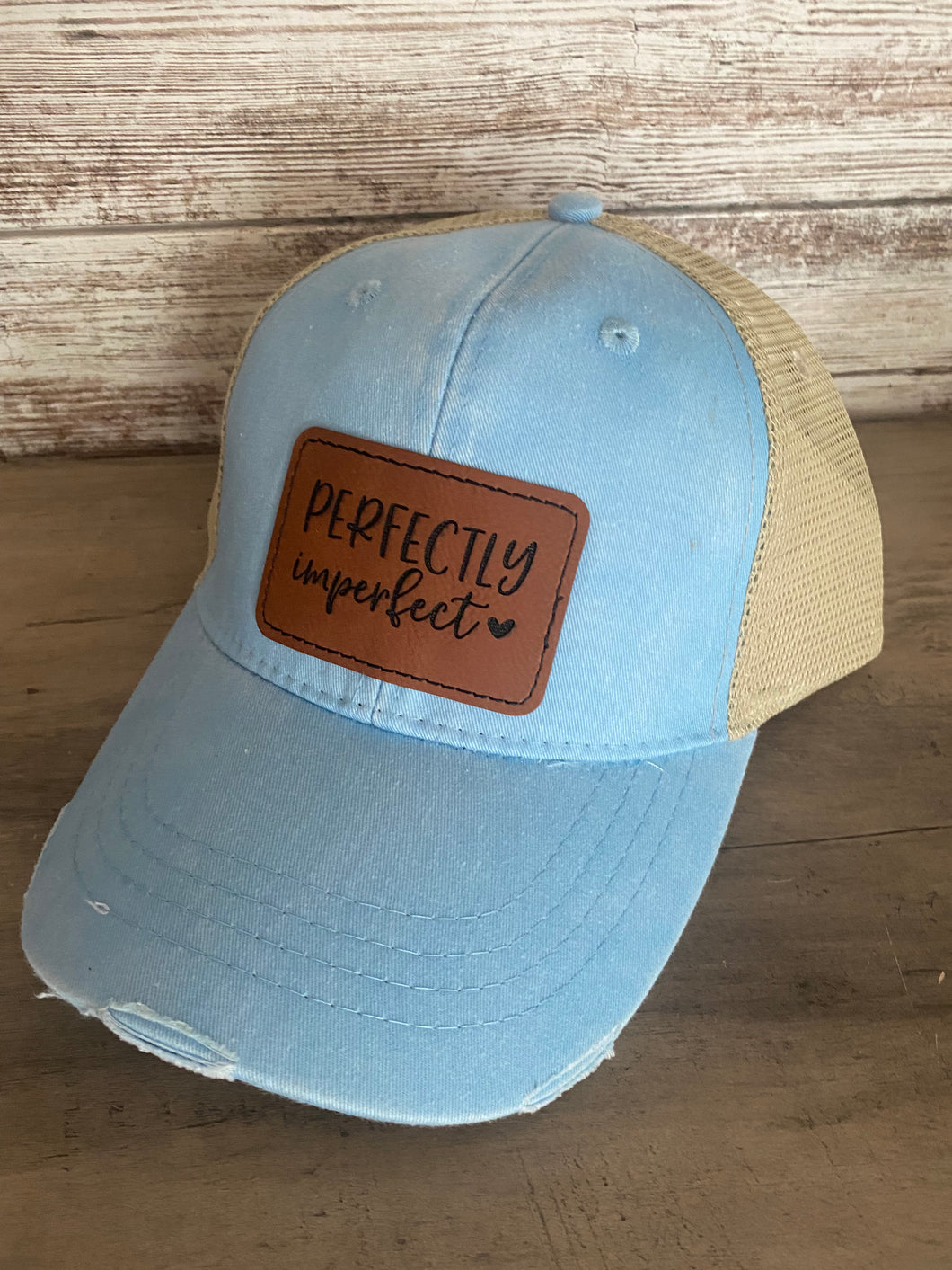 Perfectly Imperfect Patch Hat