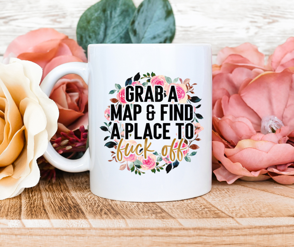 Grab a Map Coffee Mug