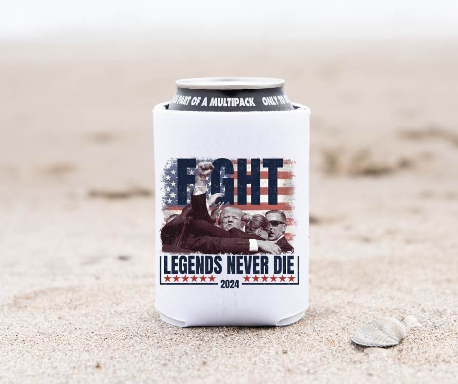 Legends Never Die Can Cooler