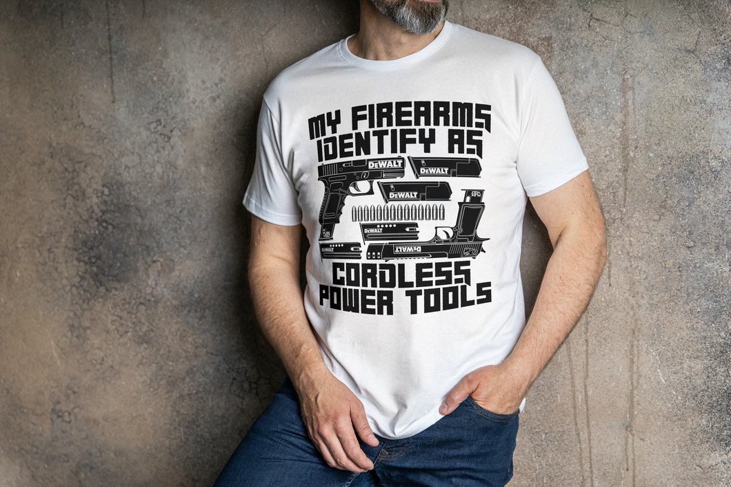 Cordless Power Tools Men's Tee